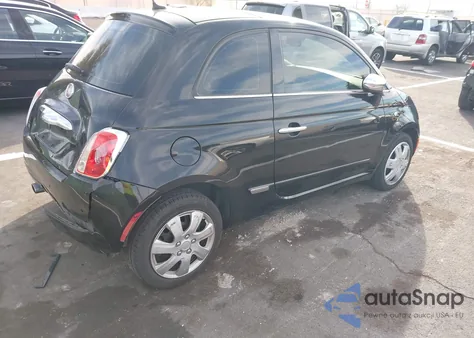 2012 Fiat 500 Lounge z USA, uszkodzony, nr VIN 3C3CFFCR4CT314335